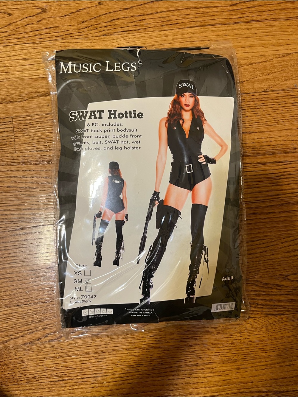 Music Legs SWAT Hottie Halloween Costume